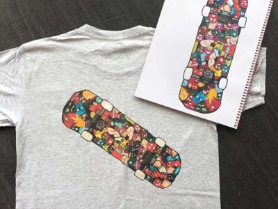 Skatebord shirt Skatebord shirt